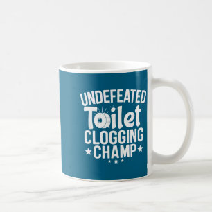 Mug Champion de Toilette Invaincu Engorgeant