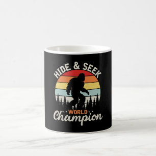 Mug Champion du Monde de Cache-Cache Sasquatch
