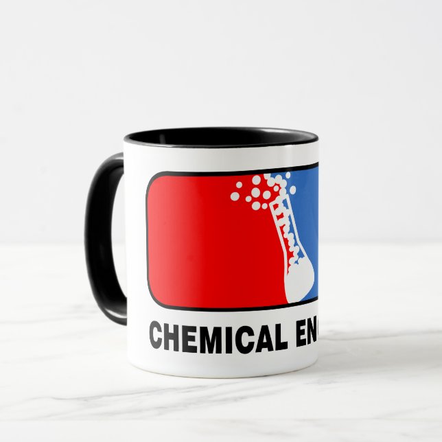 Mug Championnat du génie chimique (Devant gauche)