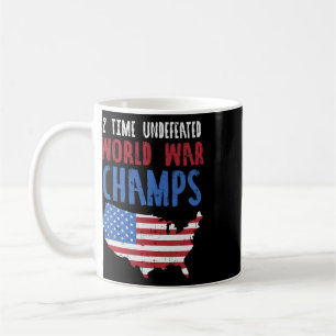 Mug Champions du Monde de Guerre 2 Fois Inébranlables
