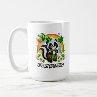 Mug Chanceux et fier Trèfle Putois