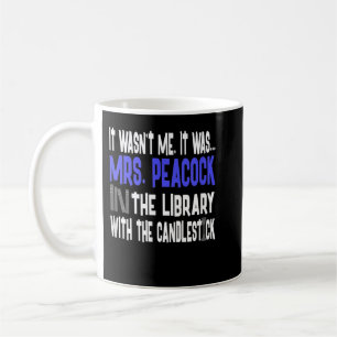 Mug Chandelier de bibliothèque Mme Peacock - Indice 