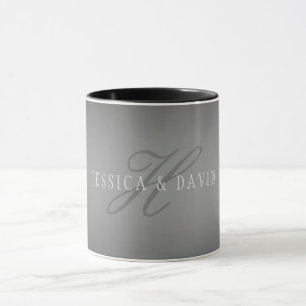 Mug Changement graduel Gray Gradient N'importe quel no