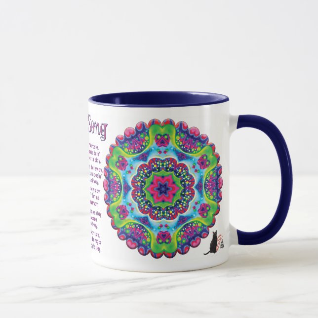Mug Chanson de yoga lusicale (Droite)
