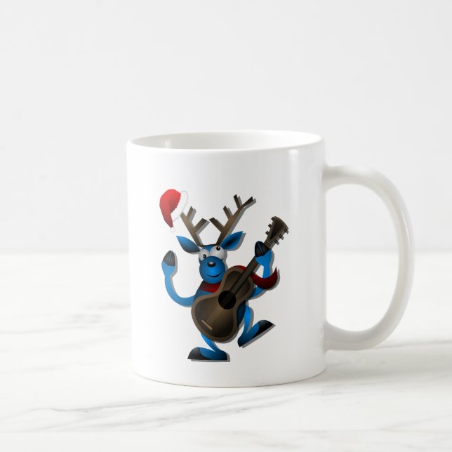 Mug Chant mignon de Père Noël de Noël (Droite)