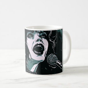 Mug Chanteur Expressif Shout It Out Amoureux de la Mus