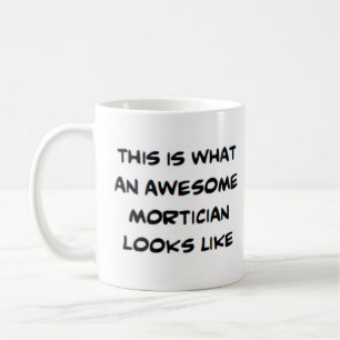 Mug chapeau de camionneur morticien génial