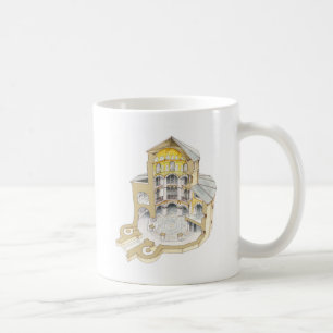 Mug Chapelle de Palatine. Aix-la-Chapelle. L'Allemagne