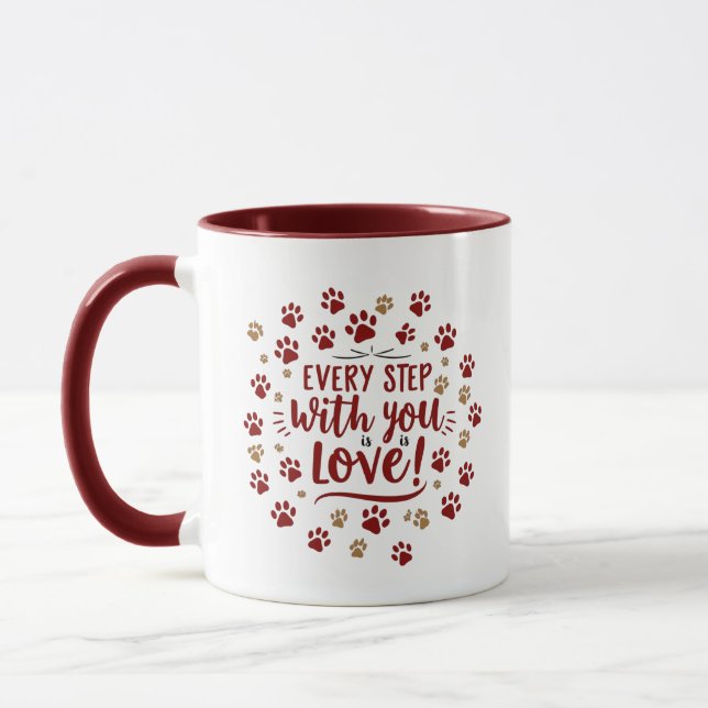 Mug Chaque étape Amour (Gauche)