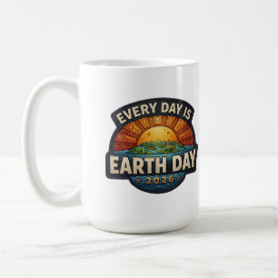 Mug Chaque Jour est le Jour de la Terre 2026 Concept