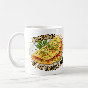 Mug Chaque Jour Est Un Jour D'omelette Petit Déjeuner