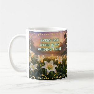 Mug Chaque Jour, Jésus Est Ma Lumière Guidée