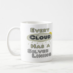 Mug Chaque Nuage A Un Doublure Argent