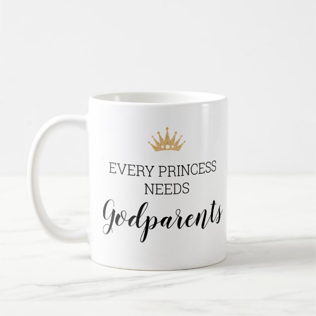 Mug Chaque Princesse A Besoin De Parents Avec Photo (Gauche)