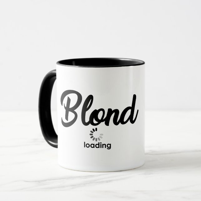MUG CHARGEMENT BLOND (Devant gauche)