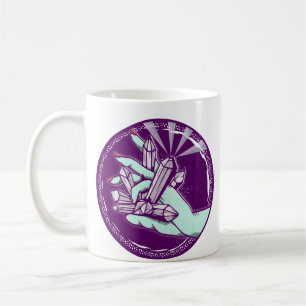 Mug Chargement des cristaux d'améthyste