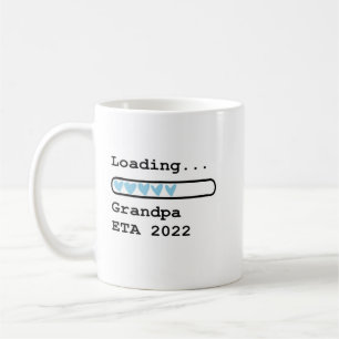 Mug Chargement du grand-père ETA 2022 Baby Faire-part