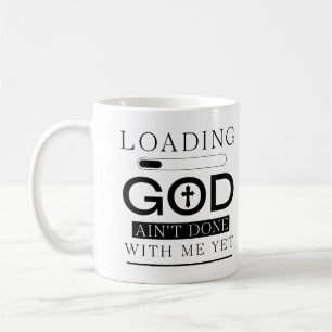Mug Charger Dieu n'est pas fait avec moi mais drôle ch