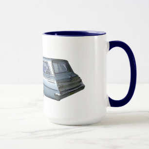 Mug Chariot de la gare de Chevrolet Blue 1962.