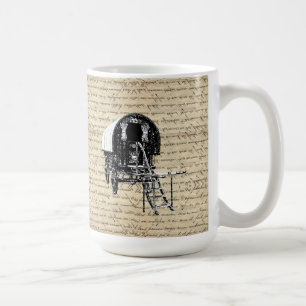 Mug Chariot roumain vintage