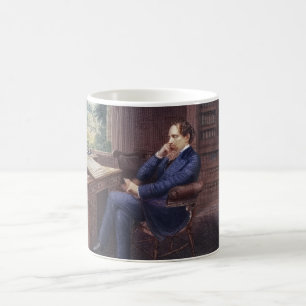 Mug Charles Dickens dans son étude