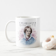 Charlotte Bronte Portrait de Richmond avec Fleurs