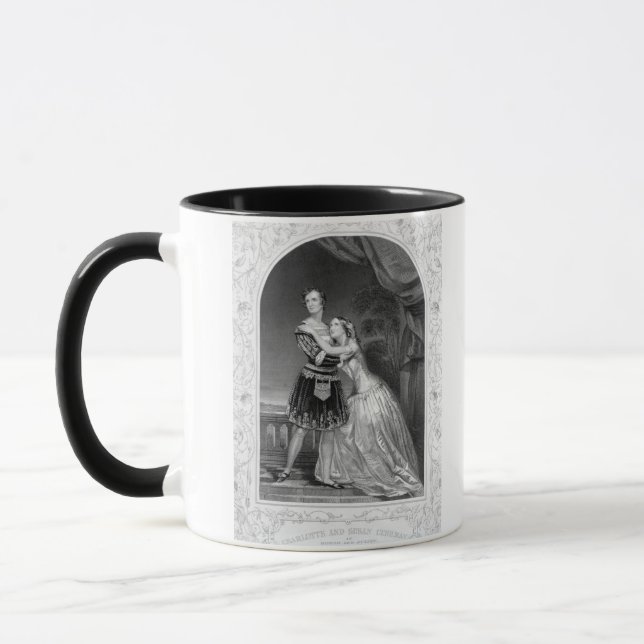 Mug Charlotte et Susan Cushman comme Romeo et Juliet, (Gauche)