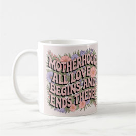 Mug Charmante florale pour maman Maternité significati