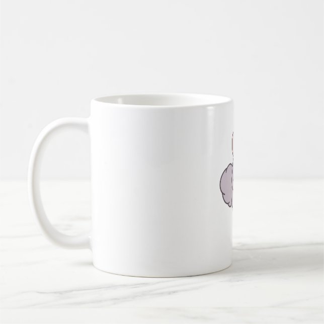 Mug Charme de Cute Chinchilla (Gauche)
