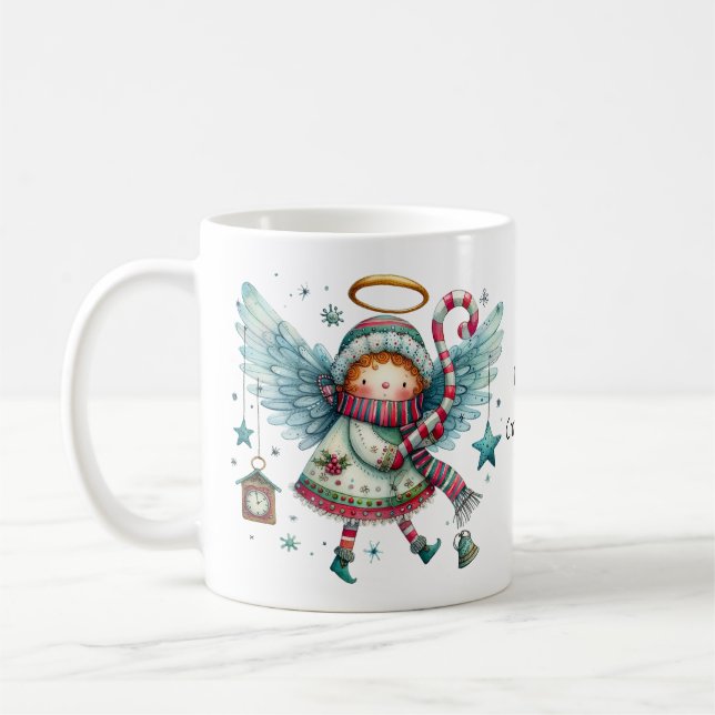 Mug Charme Noël Angel Joyeux Noël (Gauche)