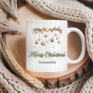 Mug Charme nordique pastel terreux doux nom personnali