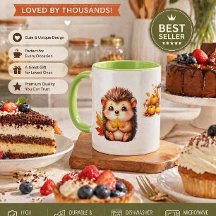 Mug Charming Hérisson d'Automne – Illustrations de