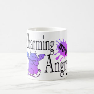 Mug Charming mais en colère petit chat diable drôle ci