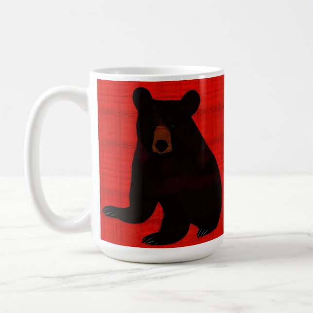 Mug Charming Story Book Black Bear Cub (Gauche)