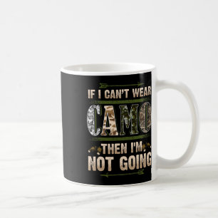 Mug Chasse amusante Chasseurs Camo Buck Deer Pays Redn