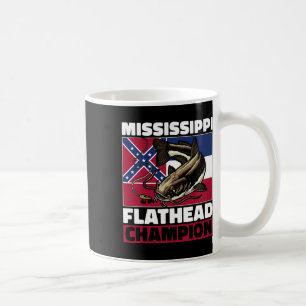Mug Chasse au poisson-chat à tête plate Papa pêche au