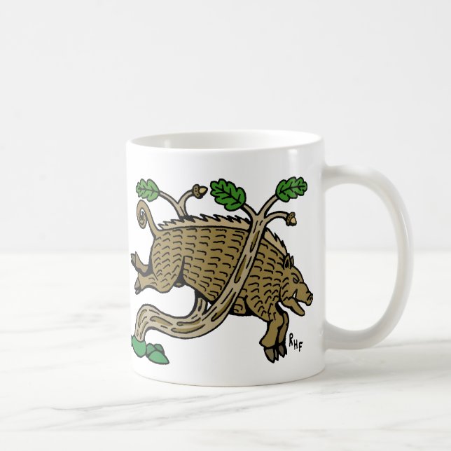 Mug Chasse aux sangliers médiévaux (Droite)
