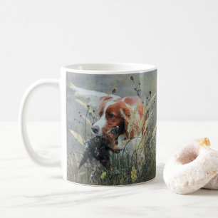 Mug Chasse avec Epagneul Breton 