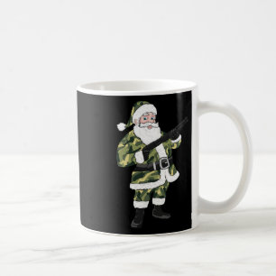 Mug Chasse de Noël Père Noël Camo Militaire