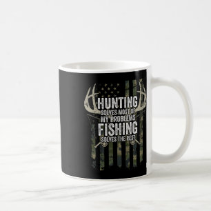 Mug Chasse Résoudre La Plupart De Mes Problèmes Pêcher