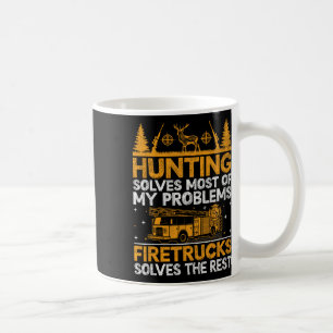 Mug Chasse Résoudre La Plupart De Mes Problèmes Pompie