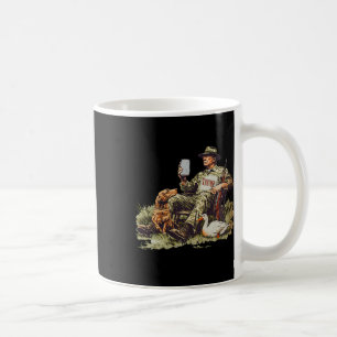 Mug Chasse Trump Camouflage drôle Chasse au canard sai