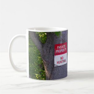 Mug chasseur de cerfs sans signe de chasse