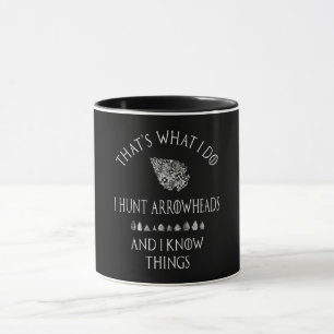 Mug Chasseur de pointes Arrowhead Chasse aux artefacts