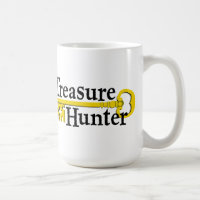 Chasseur de trésor avec la clé d'or