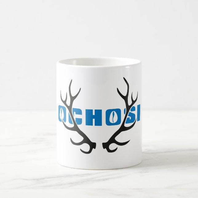 Mug Chasseur d'Ochosi avec des baguettes (Centre)