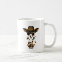 Chasseur mignon de zombi de chiot de chiwawa