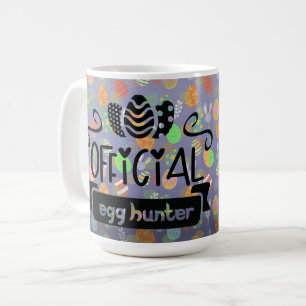 Mug Chasseur officiel d'oeufs de Pâques