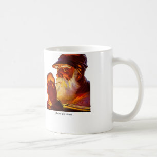 Mug Chasseur vintage de tuyau de tabagisme de Père