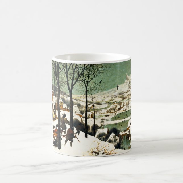 Mug Chasseurs de Pieter Bruegel dans la neige (Centre)